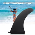 thumbnail image 1 of Tignapoo 10-Inch Carbon Fiber Pattern SUP Fin - Durable Nylon Construction for Paddleboards and Longboards, Ideal for Single Box Mounting, 1 of 6