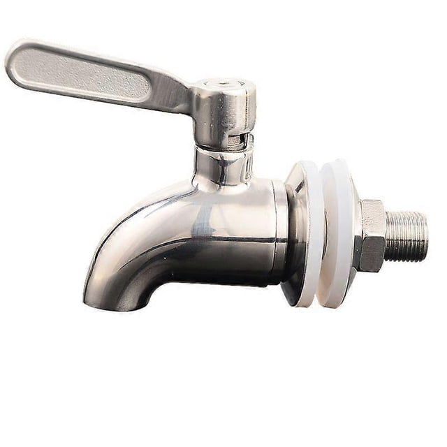 12/16mm Wine Barrel Water Spigot Tap 304 Stainless Steel Faucet For Wine Beer Oak Barrel Beverage Dispenser Bar Supplies cabinet