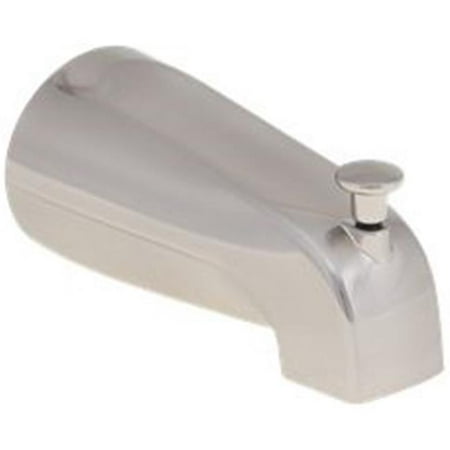 diverter spout brushed fip nickel proplus bathtub spouts per box