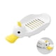 thumbnail image 1 of Jabonera con forma de pato, con drenaje automático, para ducha, baño, bañera, fregadero de cocina, mantiene las barras de jabón limpias y secas, 1 of 5
