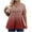 Red3, variant on fatyb Women's Plus Size Tops V Neck Casual Short Sleeve T Shirts Summer Loose Tunic Blouses for Women