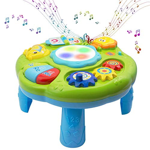 Baby Play Learning Table Musical Toy Activity Center Toddler Educational Gifts 