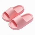 thumbnail image 3 of TOWED22 Kids Boys Girls Slides Sandals Comfort Non-Slip Beach Pool Shower Shoes Indoor Outdoor (Little Kid/Big Kid)(Pink,13), 3 of 7