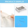thumbnail image 4 of HEALEEP 200pcs Small Metal Hairpin For Crafting Wig Making Accessories Silver, 4 of 7