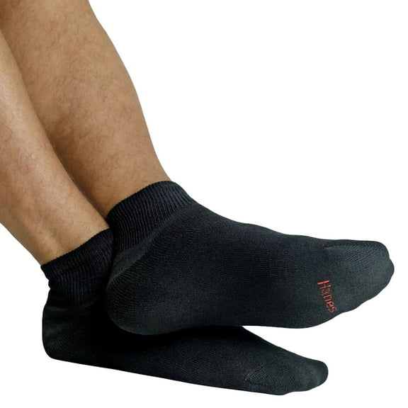Hanes Men's Cushion Ankle Socks 6-Pack, Style 186