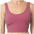 thumbnail image 2 of Darzheoy Sports Bras for Women Yoga Solid Sleeveless Cold Shoulder Casual Tanks Blouse Tops Intimates Seamless Bras 34, 2 of 6