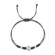 thumbnail image 2 of Deporte Tema Baloncesto Fútbol Rugby Pulsera Deportes Trenzado Ajustable Pareja Pulsera 2pcs pulsera con tarjeta, 2 of 7