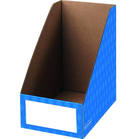 Material Box - Classroom Magazine File Organizer, 8-Inch (3380901), Provides extra wide storage for organizing oversized materials By Bankers Box