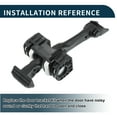 thumbnail image 6 of Unique Bargains Door Check Strap Stopper Limiter No.51217176811 for Mini Cooper R56 R57 R58 Door Check Bracket Stop, 6 of 7