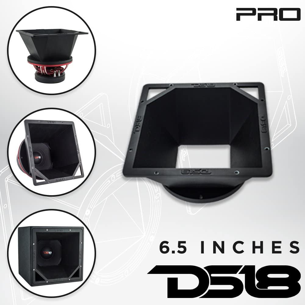 10 DS18 PRO-SDF10 Diffuser Designed to fit Most Midrange Speakers to Project The Sound with a Higher Pitch Without Affecting The Sound Quality and improving dBs 