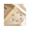 thumbnail image 3 of Conjunto Joyas Trébol Elegante Collar Pendientes Pulsera Xtellar dorado, 3 of 4