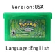 thumbnail image 3 of GBA video game cartridge, series console card,Ruby FireRed Sapphire Emerald LeafGreen,US version for GBA NDS, 3 of 5