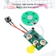 thumbnail image 4 of Módulo de Tarjeta de Felicitación de 4 Minutos, Módulo de Grabación de Voz Diy, Chip de Grabación de Sonido de Voz Con Detección de Luz Grabable, 4 of 7