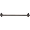 Alno Inc Classic Traditional 24'' Grab Bar with Brass Construction