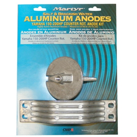 Martyr Cmyhp200300kita Aluminum Anode For Yamaha High-Performance 200 - 300 Hp (Best 300 Hp Outboard)
