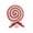 #2-Red【Top Star x1】, variant on Peppermint Swirl Lollipop Tree Topper, Glitter Candy Ornament with Metal Spring Base, Flexible Two-use Design for Tree Top and Tabletop Holiday Decor, Lazyguy
