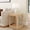 Blonde, variant on Plank+Beam 20" Solid Wood Square Side Table with Shelf, End Table for Living Room with Storage