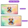 thumbnail image 5 of Happy Easter Airedale Terrier with Bunny Ear Headband and Flowers Desk Mat Full Keyboard Mouse Pad Dale Waterside Dog Lover Large Mousepad - 13001, 5 of 5