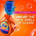 thumbnail image 6 of Tide Liquid Laundry Detergent, Fresh Coral Blast, 64 Loads 92 fl oz, 6 of 10