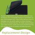 thumbnail image 4 of Golf Swing Training Pad Swing Path Detection Mat Directional Practice Mat for Enhanced Swing Accuracy black, 4 of 5
