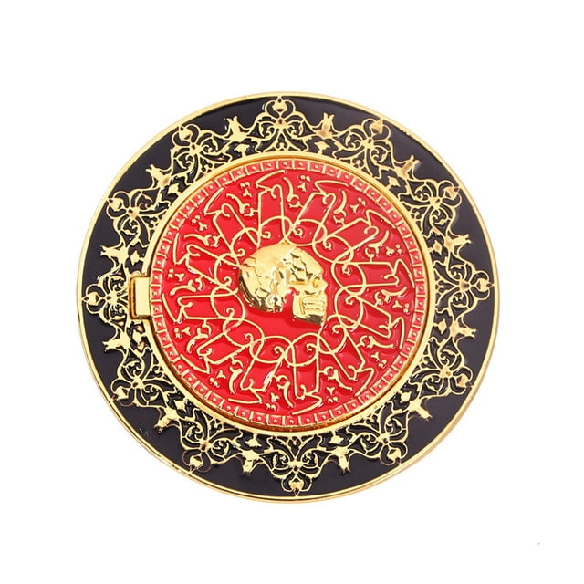Monedas de metal novedosas coleccionables, accesorios de la película Blood Oath John