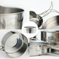 thumbnail image 4 of Cookware, Stainless-steel Cookware Picnic Pot Set Leeofty Yaliya, 4 of 7