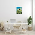 thumbnail image 3 of Stupell Industries Summer Sky Sunflower Field Contemporary Farm Florals Floral & Botanical Painting White Framed Art Print Wall Art, 20 x 16, 3 of 8