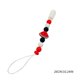 thumbnail image 3 of Clip de cadena de chupete para bebé, juguete de dentición, cadena de dentición de dibujos animados, accesorios de guardería, Clip de chupete, Clip de Sandía, 3 of 4