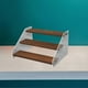 thumbnail image 4 of Juego de 3 Soportes de Exhibición de Madera Acrílica, Elevadores, Estante Organizador, Longitud 20 Cm, 4 of 9