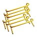 thumbnail image 3 of Bluedot Trading Speed Agility Soccer/Football/Basketball Training Hurdle Track (6 Set), Yellow, 9", 3 of 3