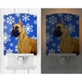 thumbnail image 2 of Caroline's Treasures LH9265CNL Great Dane Winter Snowflakes Holiday Ceramic Night Light, 6x4x3", multicolor, 2 of 2