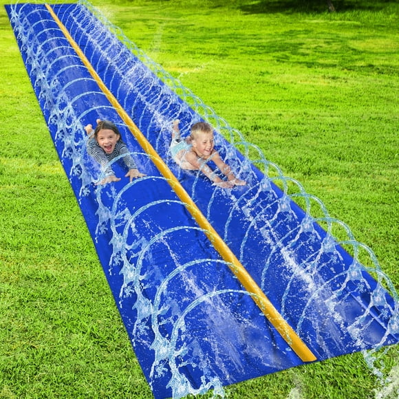 Tobogán acuático Stargo Slip Splash and Slide de 18 x 5 pies para niños