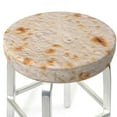 thumbnail image 6 of Goofa Tortilla Printed Stool Covers Round, Waterproof Round Bar Stool Covers Anti-Slip Round Bar Stool Seat Cover with Elastic Bands Durable -12 inch, 6 of 7