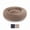 Brown, variant on Donut Dog Bed XL, Machine Washable Round Pet Bed for Dogs and Cats, Calming Donut Cat Bed, Plush Fabric, Non-slip Bottom, Gray, 36"x36"x9"