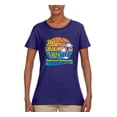 thumbnail image 2 of Wild Bobby,Del Boca Vista Seinfeld Retirement Community, Streetwear, Women Graphic Tee, Purple, 3X-Large, 2 of 4