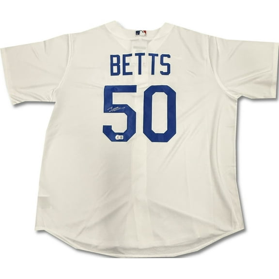 Mookie Betts Signed Autographed Authentic Jersey Dodgers BAS BJ56253