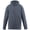 Graphite, variant on 5506A Youth Wicking Fleece Hooded Sweatshirt - Graphite, Small