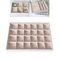 thumbnail image 4 of Bandeja de terciopelo para joyas Yinane Beige Estilo 03, 4 of 8