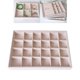 thumbnail image 4 of Bandeja de terciopelo para joyas Yinane Beige Estilo 03, 4 of 8