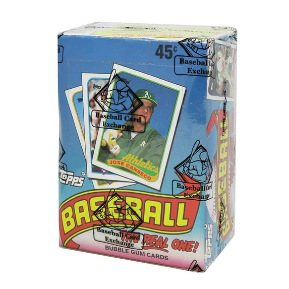 1989 Topps Baseball Unopened Wax Box BBCE Sealed Wrapped - 36 Packs