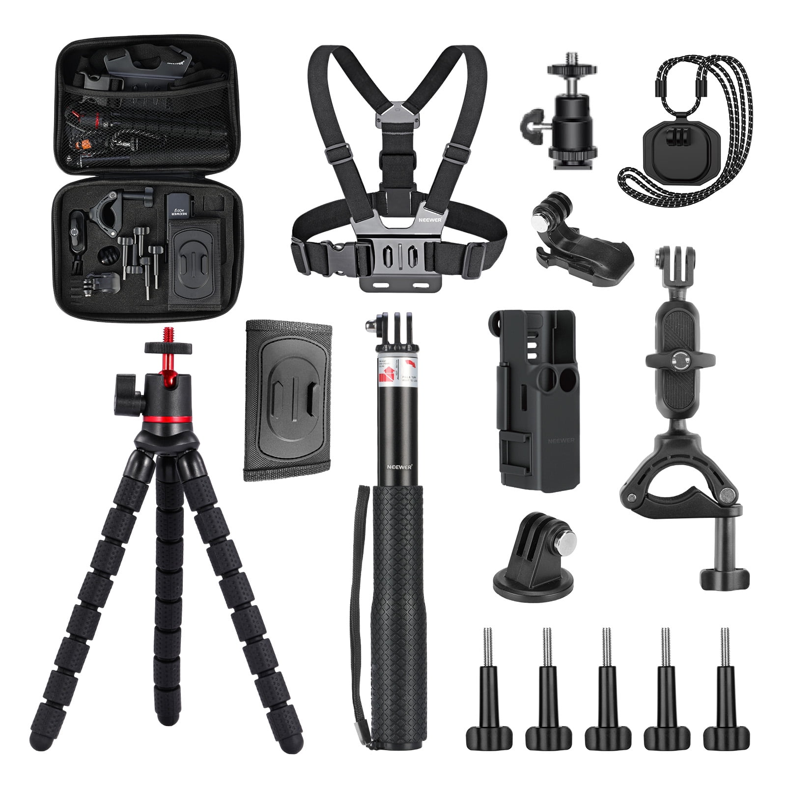 Kodak PIXPRO WPZ2 Digital Camera + Spider Tripod + Case + Foam