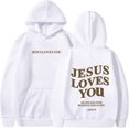 thumbnail image 1 of Pink Graphic Hoodie For Women 2024 Cute Preppy Sweatshirt Long Sleeve Drawstring Pullover Tops With Pockets, 1 of 5
