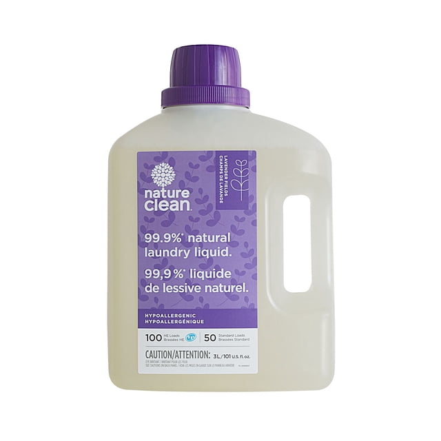 Nature Clean Lessive Liquide Lavande Champs 3L