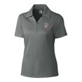 thumbnail image 2 of Women's Cutter & Buck Steel Mississippi State Bulldogs CB DryTec Genre Textured Solid Polo, 2 of 3