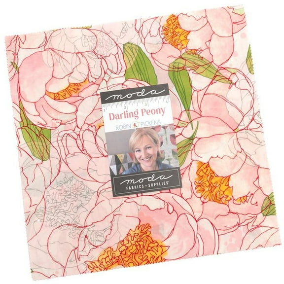 Moda - Darling Peony Layer Cake by Robin Pickens 42 pcs