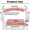 thumbnail image 6 of HELLHERO Easy to Clean Back Cover Rollator Walker Seat Covers Sun & Dust Protector Neighborhoods Easy to Install for Outdoors, Merry Christmas, 6 of 7