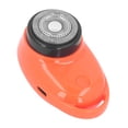 thumbnail image 2 of Recortadora de barba eléctrica ZHCH para hombres de viaje mini cortadora de barba batería de 300 mAh color amarillo, 2 of 5