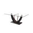 thumbnail image 1 of Canadian Norway Rose Gold Rectangle Dining Table, 1 of 2