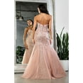 thumbnail image 4 of Royal Queen RQ8059 Juniors Womens V-Neck Spaghetti Strap Formal Mermaid Gown, 4 of 7