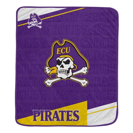50x60 inch Ultra Soft Tailgate Throw Team Color EAST CAROLINA